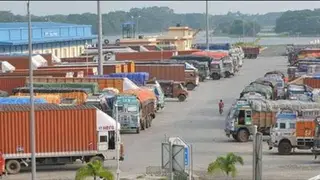 আখাউড়া স্থলবন্দরে আবারও পণ্য আমদানি-রপ্তানি শুরু